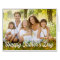 Simple Modern Father's Day Photo Card