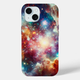Simple Modern : Galaxy Space Rock Cool  iPhone 15 Case