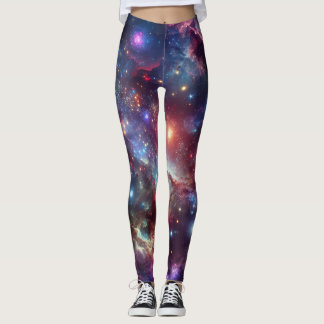 Simple Modern : Galaxy Space Rock Cool Leggings