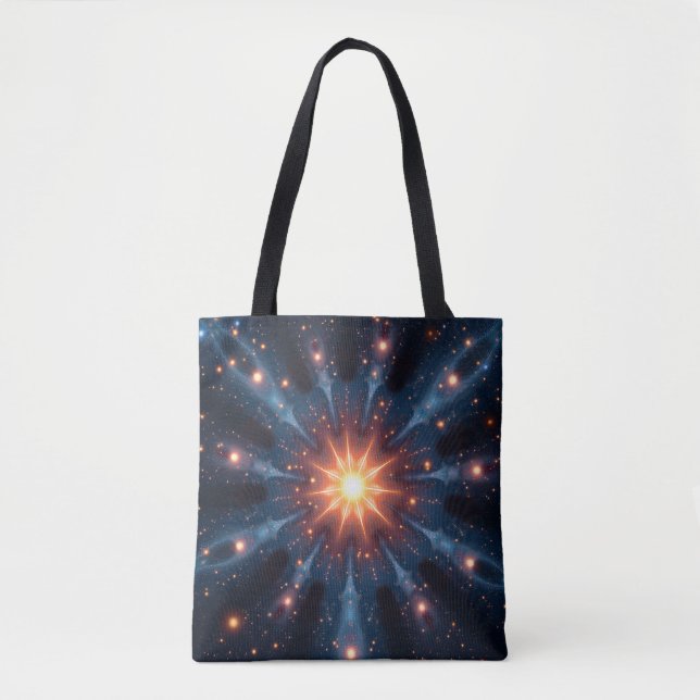 Simple Modern : Galaxy Space Rock Cool  Tote Bag (Front)