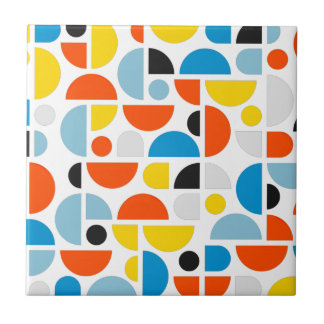 Simple Modern Geometric Mosaic Art Ceramic Tile