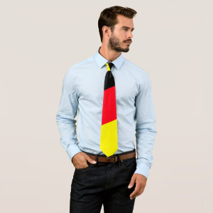 Simple Modern Germany National Flag Souvenir Tie