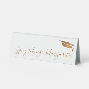 Simple Modern Graduate Custom Drink
