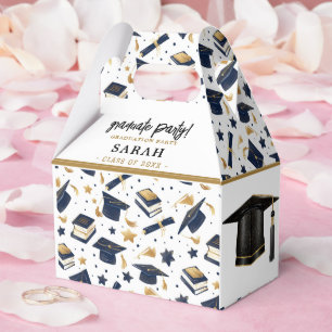 Simple Modern Graduation Party  Favour Box