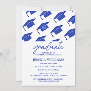 Simple Modern Graduation Party Invitation
