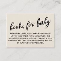 Simple Modern Handwriting Book Request Cream