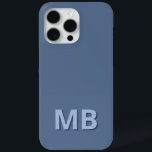 Simple Modern Initial Monogram iPhone 15 Pro Max Case<br><div class="desc">Simple Modern Initial Monogram Phone Case. Create your own personalised iPhone Case with custom initial name.</div>