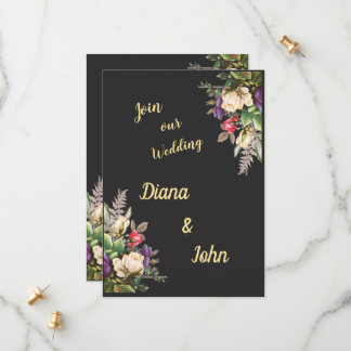 Simple modern invitation, simple, minimalist save the date