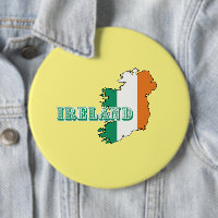 Simple Modern ireland irish Art Map Flag Souvenir 