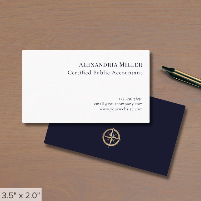 Simple Modern Luxury Logo Business Card (Creator Uploaded)