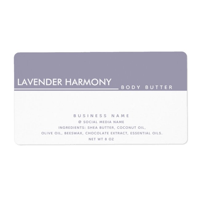 Simple modern luxury typography product (Front)