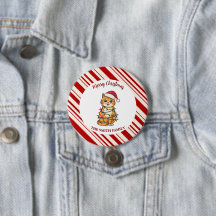 Simple modern merry christmas kitten CatMAS patter