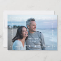 Simple MoDeRN MINIMAL SwirlS Photo Frame Wedding