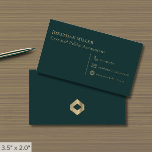 Simple Modern Minimalist Business Card