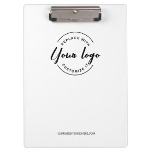 Simple Modern Minimalist Custom Logo Branded Clipboard