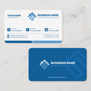 Simple, Modern, Minimalist, Premium, Clear, White Business Card