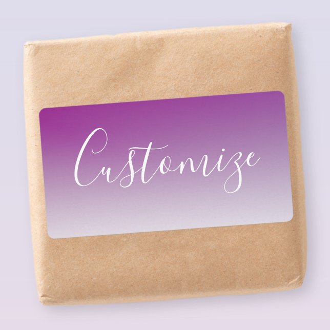 Simple Modern Minimalistic Purple Ombre Gradient (Creator Uploaded)