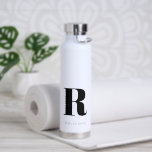 Simple Modern Monogram Water Bottle<br><div class="desc">Simple Modern Initial Monogram Water Bottle. Create your own personalised bottle with custom initial name.</div>