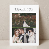Simple Modern Multi Photo Wedding W Note