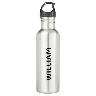 Simple Modern Name | Personalised 710 Ml Water Bottle