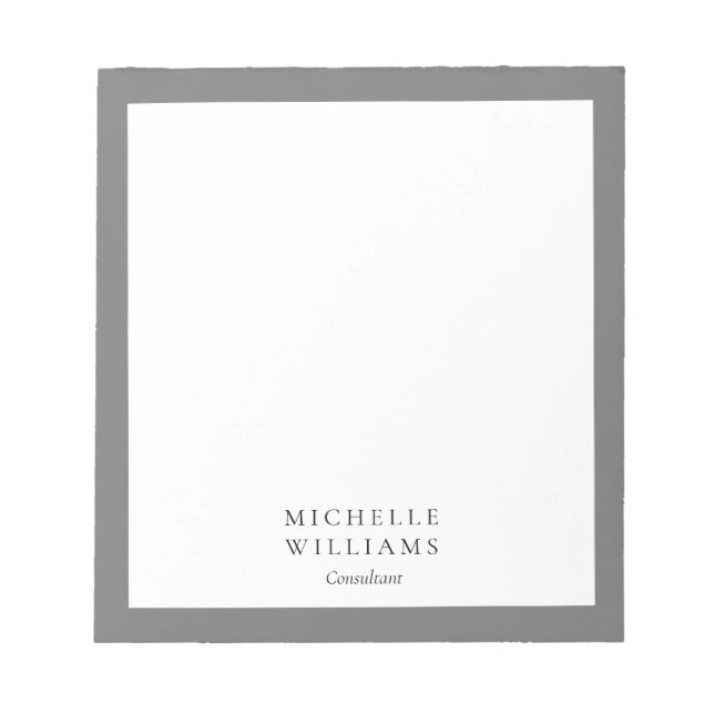 Simple Modern Notepad (Front)