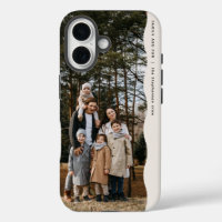 Simple modern one photo wavy edge trendy