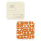 Simple Modern Orange Geometric Your Logo Custom