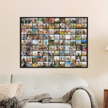 Simple Modern Personalised 108 Photo Collage Print<br><div class="desc">Create your own personalised photo collage photo enlargement print featuring 108 of your favourite pictures.</div>