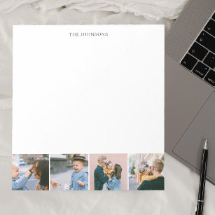 Simple Modern Photo Collage Notepad