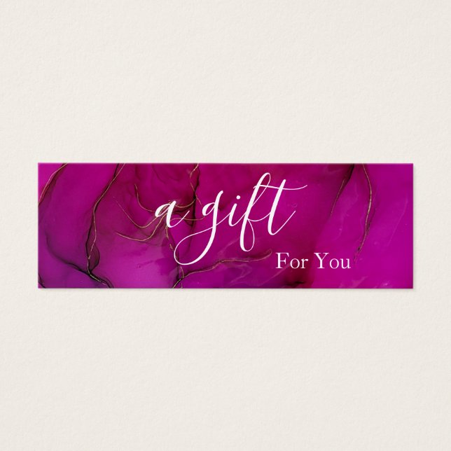 Simple & Modern Pink Spa Business Gift Certificate (Front)