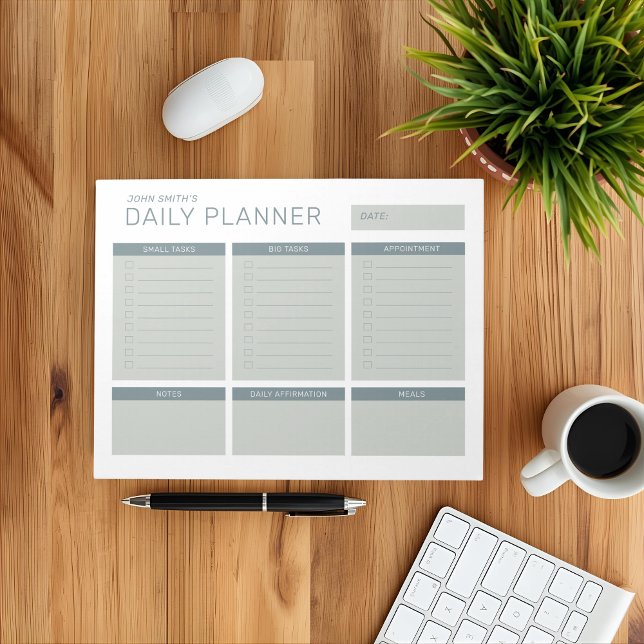 Simple Modern Professional Daily Planner Notepad (Creator Uploaded)