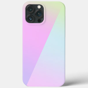 Simple Modern Rainbow colourful gradient Watercolo iPhone 13 Pro Max Case