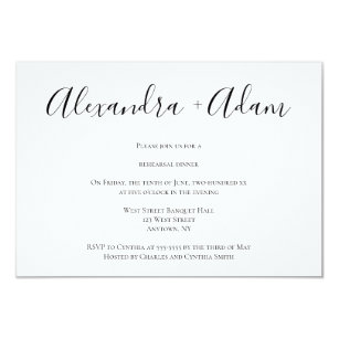 Simple Dinner Invitation 9