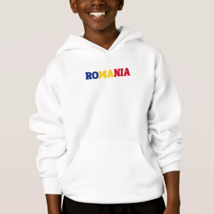 Simple Modern Romania National Flag Apparel