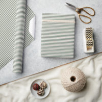 Simple Modern Rustic Sage Green Stripes