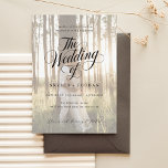 Simple Modern Script Overlay Photo Wedding Invitation<br><div class="desc">Get ready to set the tone for your big day with our Simple Modern Script Overlay Photo Wedding Invitation. This design perfectly captures the essence of modern sophistication,  with its clean lines,  classic serif fonts,  and crisp black and white colour palette.</div>