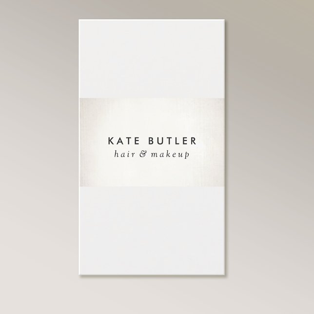 Simple Modern Soft Silver Business Card (Creator Uploaded)
