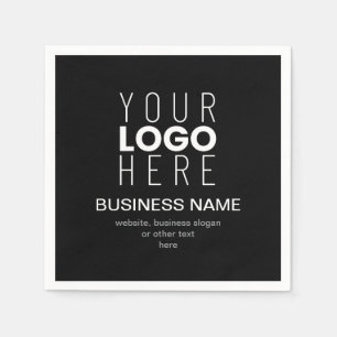Simple Modern Template for Your Business Logo Napkin
