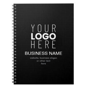 Simple Modern Template for Your Business Logo Notebook