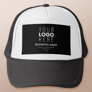Simple Modern Template for Your Business Logo Trucker Hat