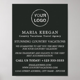 Simple & Modern Travel Agency Advertising Poster