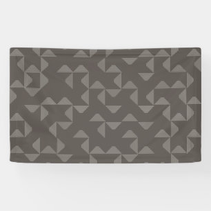 Simple, modern, trendy geometric graphic pattern banner
