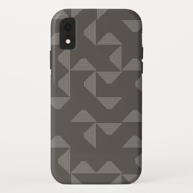 Simple, modern, trendy geometric graphic pattern Case-Mate iPhone case (Back)