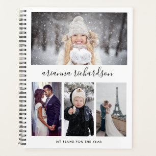 Simple Modern Typography 4 Photo Planner