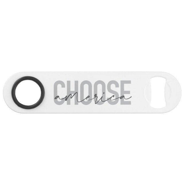 Simple, modern, urban cool design Choose America (Back Horizontal)