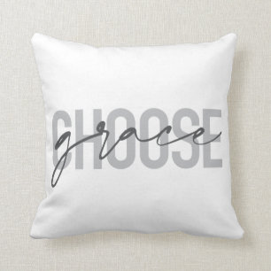 Simple, modern, urban, cool design Choose Grace Cushion