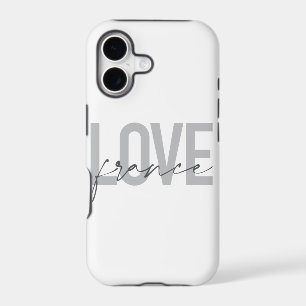 Simple, modern, urban, cool design Love France