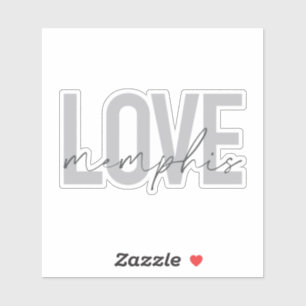 Simple, modern, urban, cool design Love Memphis