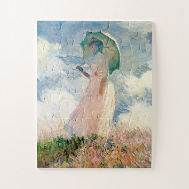 Simple Monet Jigsaw Puzzle for Children (Vertical)