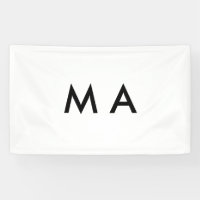 Simple monogram add your name letter man minimal